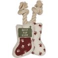 thumbnail image 3 of Primitives by Kathy 108212 Best Pup Ever Stocking Dog Toy, 6-inch Height, Multicolor, 3 of 3