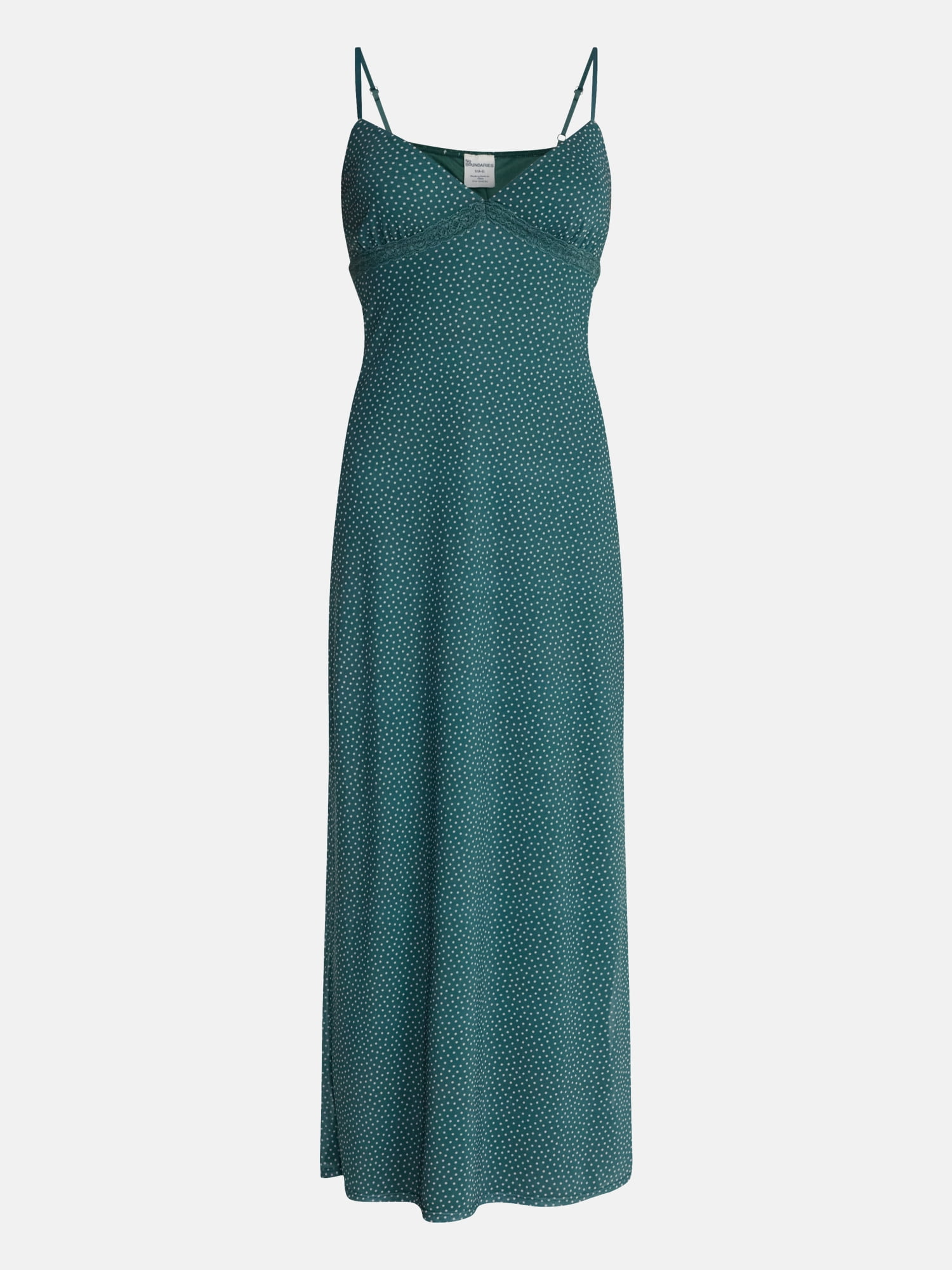 No Boundaries Triangle Mesh Maxi Dress, Women’s XXS-XXL