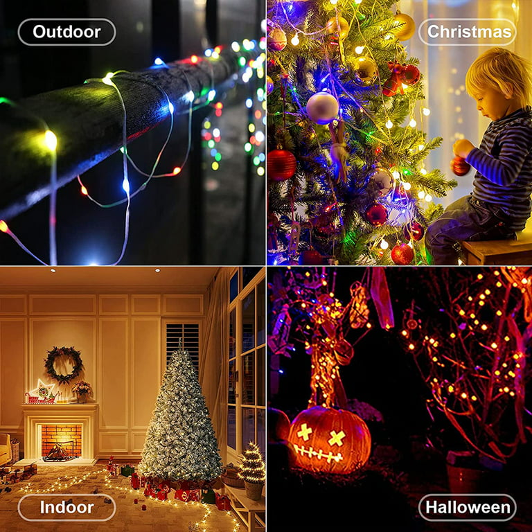 Sound Activated Music 100LED String Christmas Lights Tree