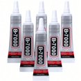 thumbnail image 4 of B-7000 Rhinestones Craft Glue, 110ML Clear Adhesive B7000 Glue Multipurpose Gem Glue with Precision Tips for DIY Art Fabric Cell Phones Metal Jewelry Making, 4 of 8