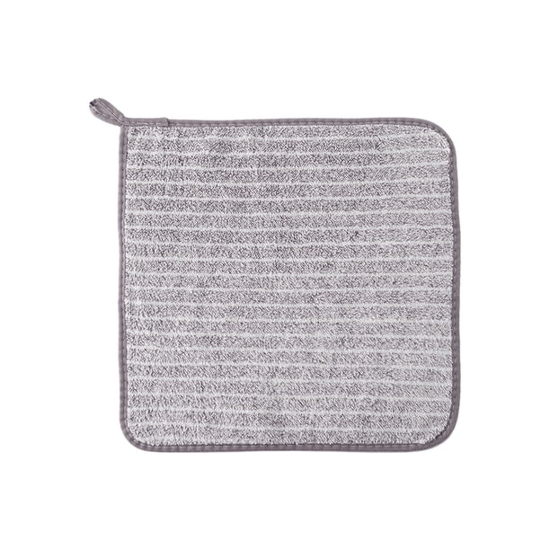 Paños de Limpieza de Cocina, Paño de Fibra Espesado Almohadilla de Limpieza Absorbente 30x30cm, Paño de Lavavajillas Desgrasante, Paños de Lavado de Cocina
