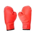 thumbnail image 2 of Guantes de boxeo Strade Fareast Limited guantes de sparring para entrenamiento de artes marciales Muay Thai Karate Rojo, 2 of 8