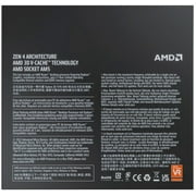 AMD Ryzen 7 7800X3D - Ryzen 7 7000 Series Zen 4 8-Core 4.2 GHz - Socket AM5 120W - AMD Radeon Graphics Desktop Processor - 100-100000910WOF