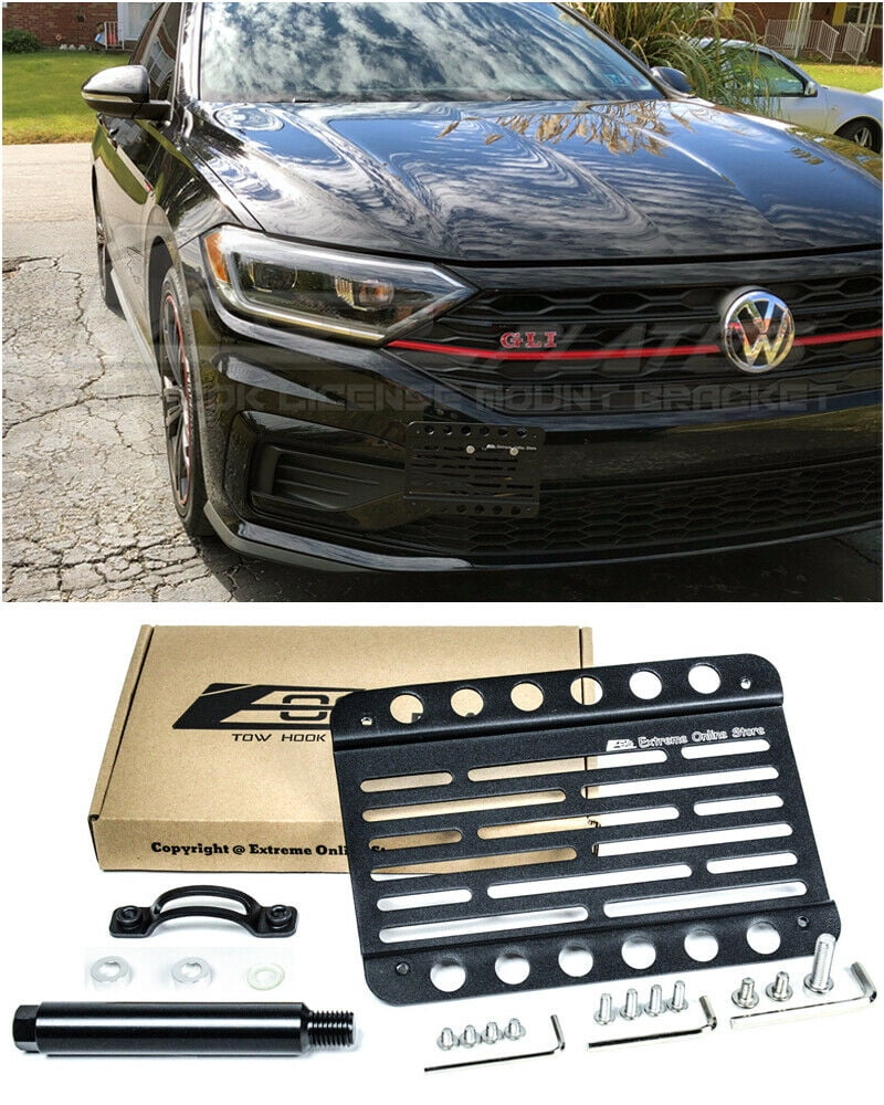 jetta license plate frame