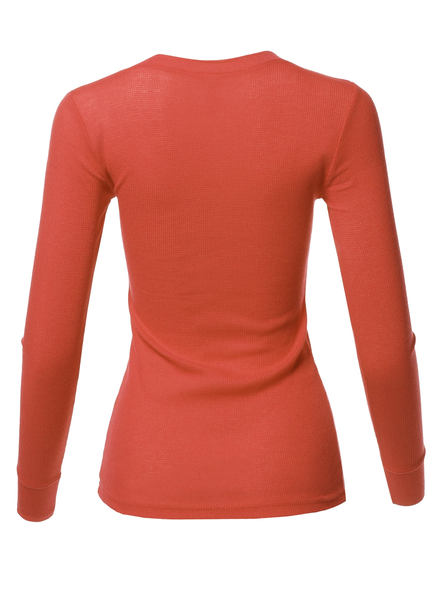 orange thermal top