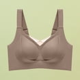 thumbnail image 2 of QASIEATN Bras for Women Fashion Wireless Supportive Full Coverage Bras Women's Brassieres, 2 of 4