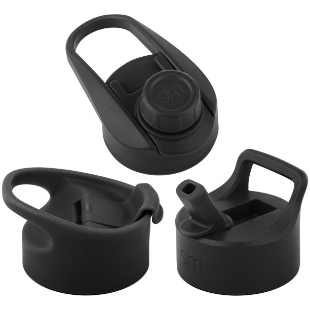 Simple Modern Summit Water Bottle Lid 3 Pack Flip Lid with Handle