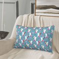 thumbnail image 6 of Fotbe Rabbit And Rainbow Pillow Cases - Envelope Closure - Luxury, Extra Soft, Cooling Pillow Covers - Wrinkle, Fade, Stain Resistant-14"x20", 6 of 8