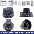thumbnail image 6 of Whole Parts Oven Thermostat Knob Part # PB010099 - Replacement & Compatible With Some Viking Ovens, 6 of 9