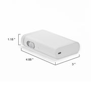 Core Innovations Wireless Bluetooth Portable Label Maker with Built-in Cutter and Starter Rolls