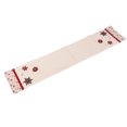 thumbnail image 4 of Burlap Table Runner, Christmas Decorations Cotton Linen Fabric  For Gift For Family Gatherings, 4 of 8