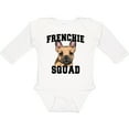 thumbnail image 3 of Inktastic Cute French Bulldog  Frenchie Squad Boys or Girls Long Sleeve Baby Bodysuit, 3 of 5