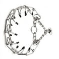 thumbnail image 1 of Collar de punta para perro, collar de estrangulamiento ajustable de acero inoxidable, collar de entrenamiento para perros pequeños, medianos y grandes, 3,0 mm x 50 cm/0,11 x 19,7 pulgadas, 1 of 10