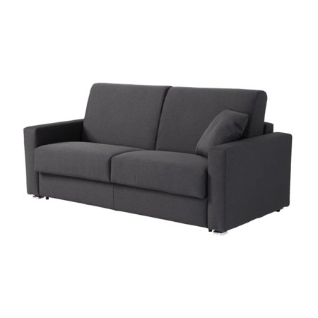 Pezzan Breeze Full Pull Out Sofa Bed In Dark Gray Walmart Com