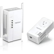 TRENDnet Wi-Fi Everywhere Powerline 1200 AV2 Dual-Band AC1200 Wireless Access Point Kit, TPL-430APK, Includes 1 x TPL-430AP and 1 x TPL-423E, Dual-Band Wireless AC1200.., By Visit the TRENDnet Store