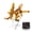 Gold, variant on Arashi (Version 2.0) Adjustable Rearsets for Yamaha YZF R3 R25 YZF-R3 YZF-R25 2015 - 2023 (non-U.S.model) Motorcycle Racing Foot Pegs Footrest Black 2016 2017 2018 2019 2020