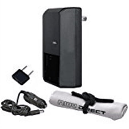 olympus evolt e-30 off camera intelligent ac & dc rapid charger + nwv direct microfiber cleaning cloth.