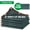 Green, variant on WAASOSCON 5x95ft Black Privacy Fence Screen 90GSM UV-Resistant Polyethylene Sunshade for Balcony/Backyard Wind Protection, UV Blocking Hedge Cover
