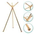 thumbnail image 3 of Stand Display Base Holder Iron Ring Stands Sphere Metal Egg Bowl Globe Gazing Decorative Wrought Flowering Round Home, 3 of 9