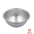 thumbnail image 3 of 6pcs Aluminum Alloy Half Ball Cake Mold Fast Shaping Mould Round Easy Bake Pan Bakery Tools, 3 of 5