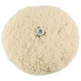 thumbnail image 4 of 7 Inch Double Sided Wool Polishing Pad Buffing Pad with 5/8 Inch Wool (Pack of 4), 4 of 7