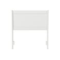 thumbnail image 6 of AFI, Casanova Twin Solid Wood Panel Headboard, White, 6 of 7