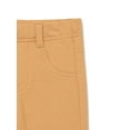 thumbnail image 2 of Garanimals Toddler Girl Solid French Terry Jeggings, Sizes 18M-5T, 2 of 5
