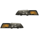thumbnail image 1 of Par de FAROS DEPO MUSTANG 1999 al 2004 FONDO Negro, 1 of 4