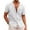 White, variant on DDAPJ pyju Mens Casual Button Down Shirts Short Sleeve Regular Fit Untucked Dress Shirts Solid Spread Collar Summer Beach Shirts Lightweight Vacation Tops Blue L