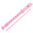 Black ABS Recorder Treble 8Hole Musical Instrument Flute Children