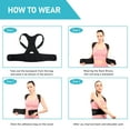 thumbnail image 4 of Aofit Posture Corrector for Women and Men, Fully Adjustable Breathable Back Straightener, 4 of 5