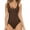 Coffee, variant on MSJUHEG Full Coverage Slimming Swimwear,Hollow Monokini Swimwear,Plus Size One Piece Swimsuit,Short Sleeve Bathing Suit,Bathing Suit Monokini,High Waisted Bikini Sets for Women, Black L