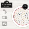 thumbnail image 5 of 10 Strawberry Street Bella Holiday Appetizer Plates, Skiers, Set of 4, 5 of 6