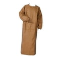 thumbnail image 1 of TISHITA Tablier Imperméable Multifonction Pratique PU pour Soudeurs Menuiseries Travail Marron, 1 of 8