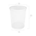 thumbnail image 3 of 2-Pack Steel Mesh Round Trashcan Wastebasket for Trash or Recycle in The Home, Office, or Garage, 6 Gallon, 3 of 7