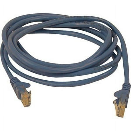 UPC: 0722868126073 | 10FT CAT5E BLUE PATCH CORD SNAGLESS ROHS MOQ-20