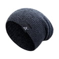 thumbnail image 7 of Viworld Men Women Fashion Knit Baggy Beanie Oversize Winter Hat Ski Slouchy Chic Cap, 7 of 7