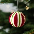 thumbnail image 6 of 2.75in Christmas Wool Ball Ornaments DIY Kit with Snowflake Patterns for Handmade Xmas Crafts Tree Decorations Festive Party Styling, 6 of 6