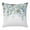 Teal, Blue, Gold, variant on Throw Pillow Covers, Blue Tulip Eucalyptus 16x16 Pillow Covers for Couch/Sofa/Bed, Spring Summer Botanical Floral Chic Decorative Square Linen Cushion Pillowcase for Home Decor