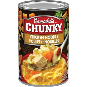 Soupe poulet et nouilles prête à déguster ChunkyMD de Campbell’sMD Prête à déguster 515 mL