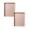 Rose Gold-2Pcs, variant on Nonstick Carbon Steel Baking Sheet, Golden Baking Pan Tray, Heavy Gauge Cookie Sheets for Oven, Jelly Roll Pan for Even Heat Distribution, Commercial Bakeware for Home Roasting,8.7"x6.7"