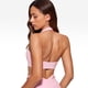 thumbnail image 2 of Top deportivo con relleno tipo halter largo para mujer INGIA color rosa talla L, 2 of 5