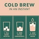 thumbnail image 5 of Starbucks Cold Brew Coffee Concentrate, Signature Black, 100% Arabica, Multi-Serve Bottle (32 Fl Oz), 5 of 5