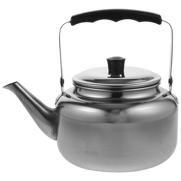 Tetera de acero inoxidable para exteriores con asa antiescaldaduras (1,05 l)