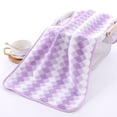 thumbnail image 1 of Soft Coral Velvet Absorbent Quick-Drying Face Towel Face Wash Washing Towels Handkerchief Beach Cloth Hand Towel Set PURPLE, 1 of 8