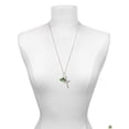 thumbnail image 3 of Delight Jewelry Resin Sea Turtle Everlasting Love Engraved Cross Zoey Necklace, 28", 3 of 4