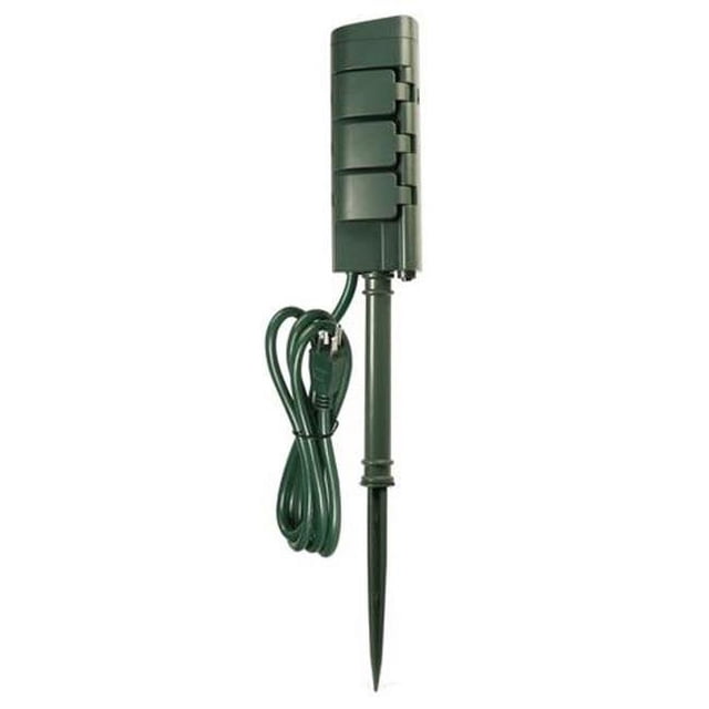 Feit Electric 3003956 Outlet Stake with Wi-Fi for Outdoor, Green