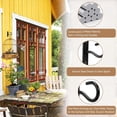 thumbnail image 3 of de Techo para Colgar Plantas, Colgador para Macetas de Interior y Exterior, Gancho de Pared para Maceteros 6 Piezas, 3 of 7
