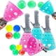 thumbnail image 1 of Pop-Pass-Catch Ball Game with 4 Catch Launcher Baskets and 8 Balls, 1 of 5