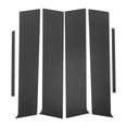 thumbnail image 1 of Ofertas Únicas 6 Pcs Recorte de Ventana del Pilar de la Puerta del Automóvil para Toyota Aqua 2011-2019 Fibra de Carbono, 1 of 6